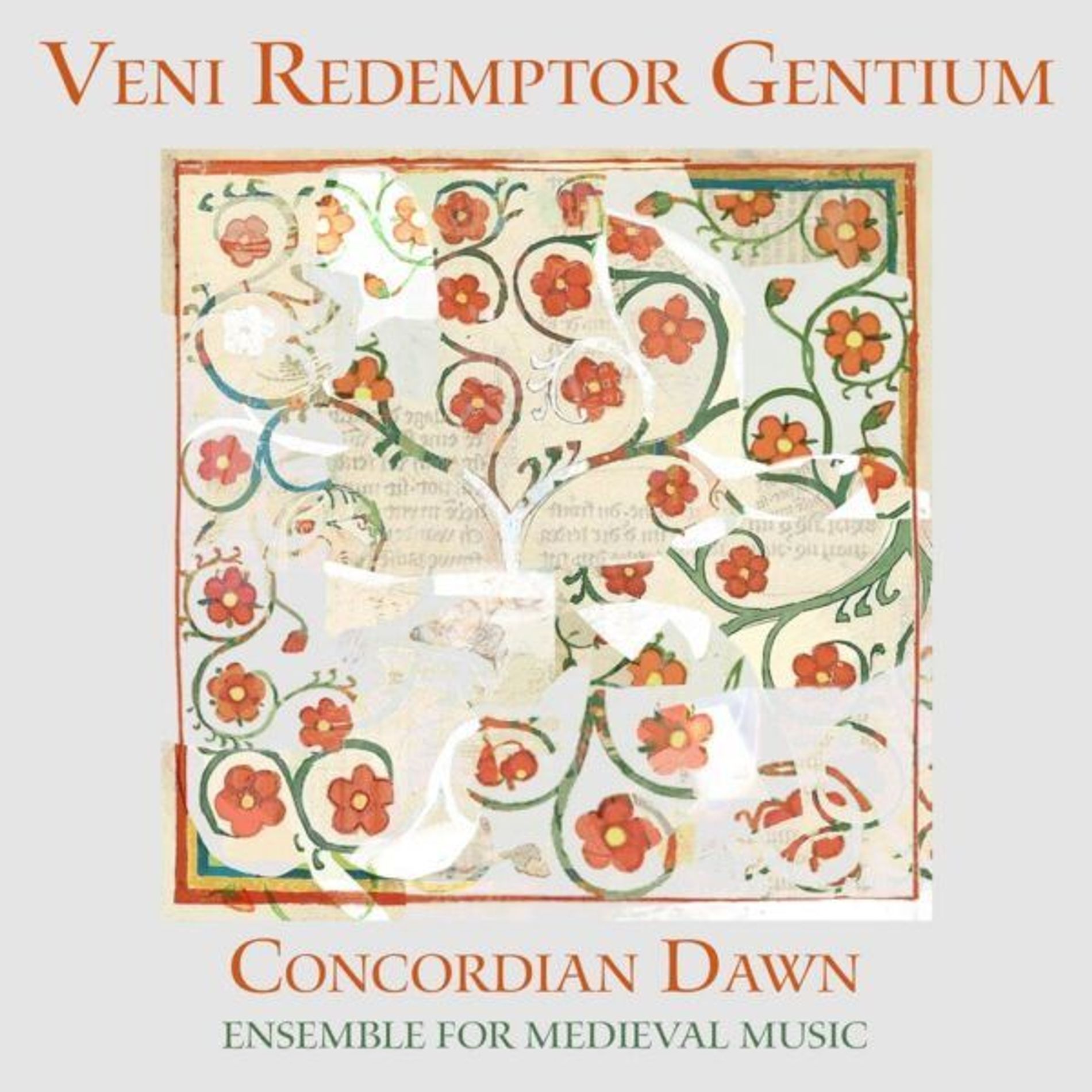 CD-Cover: „Veni Redemptor Gentium“