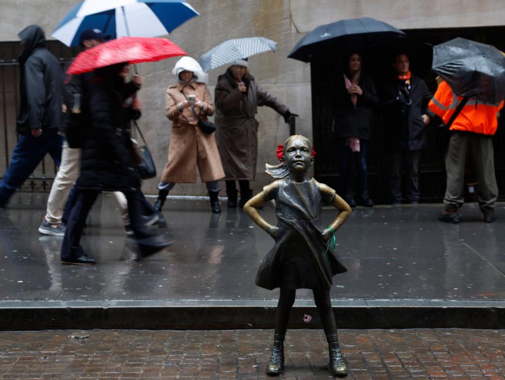 Statue 'Fearless girl'