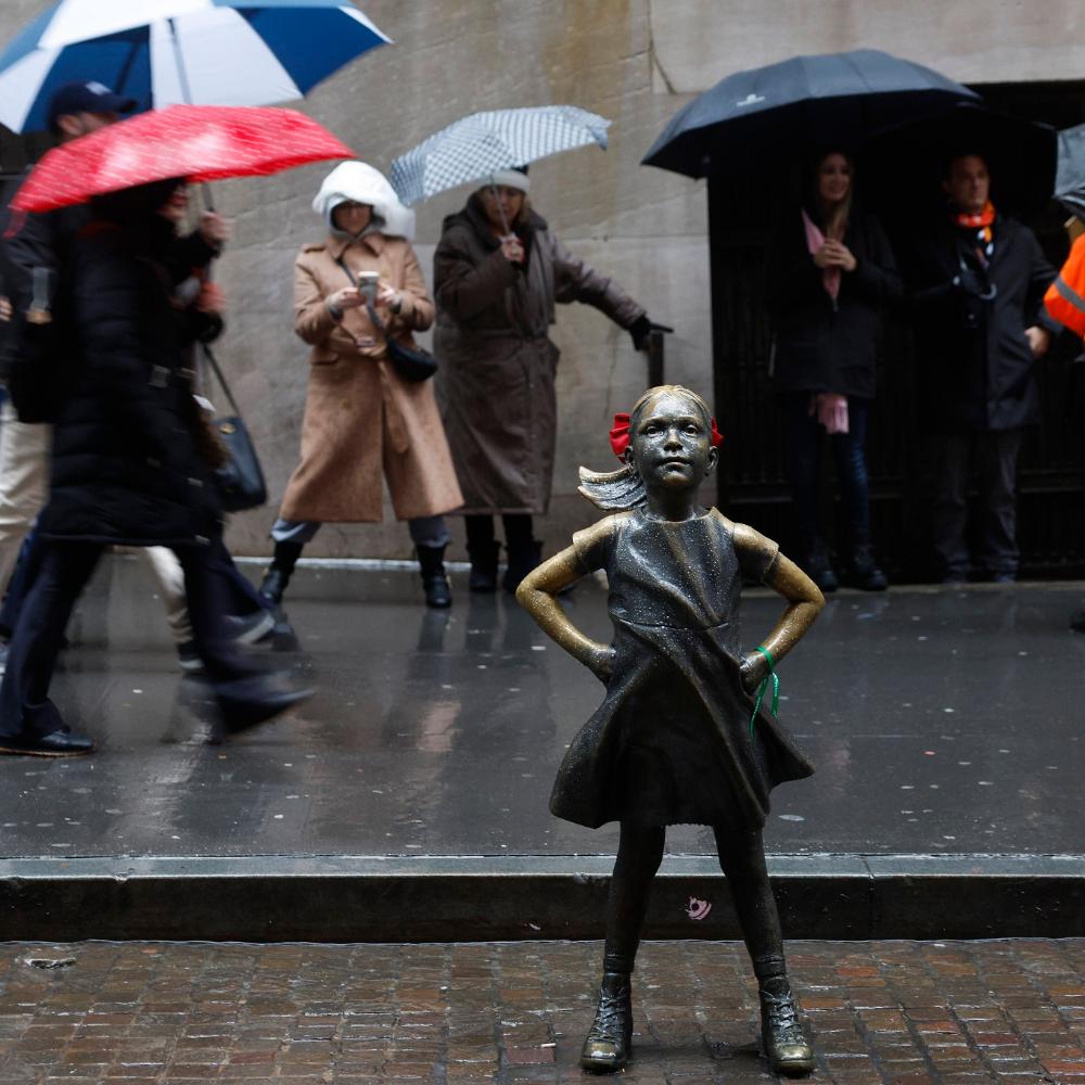 Statue 'Fearless girl'