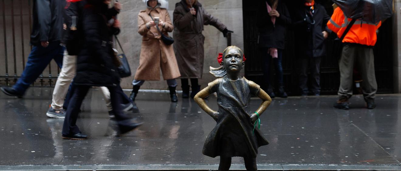 Statue 'Fearless girl'