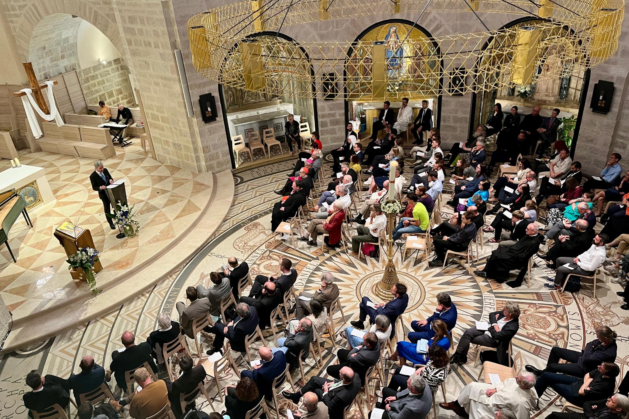 Der Präsident des Bundesverfassungsgerichts, Stephan Harbarth, war der Festredner in Jerusalem.