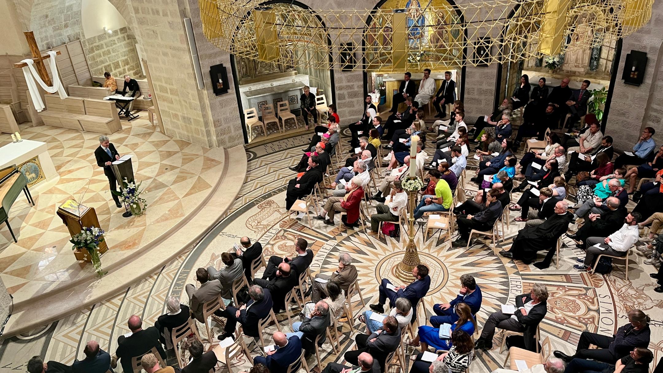 Der Präsident des Bundesverfassungsgerichts, Stephan Harbarth, war der Festredner in Jerusalem.