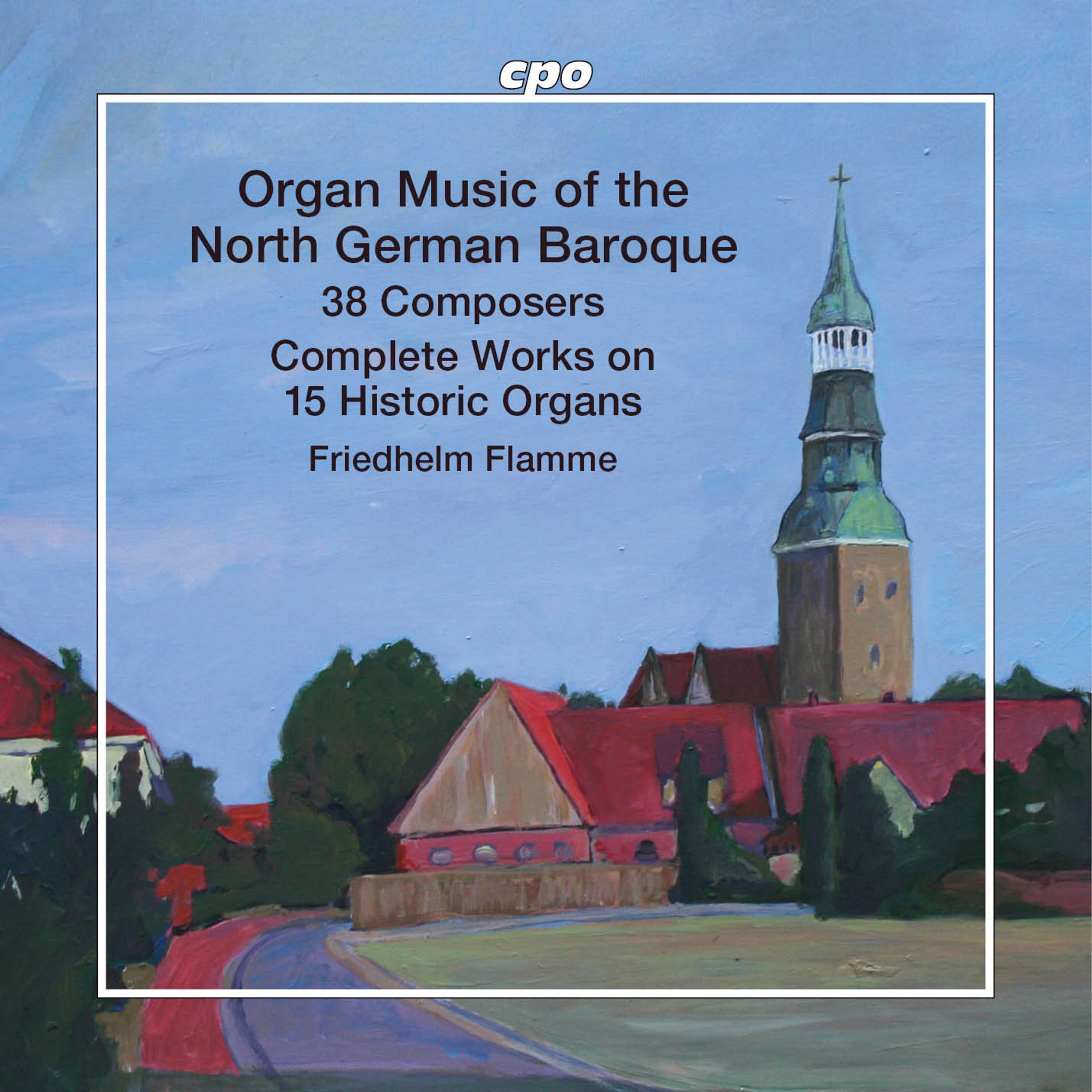 CD-Cover: Norddeutsche Orgelmusik des Barock