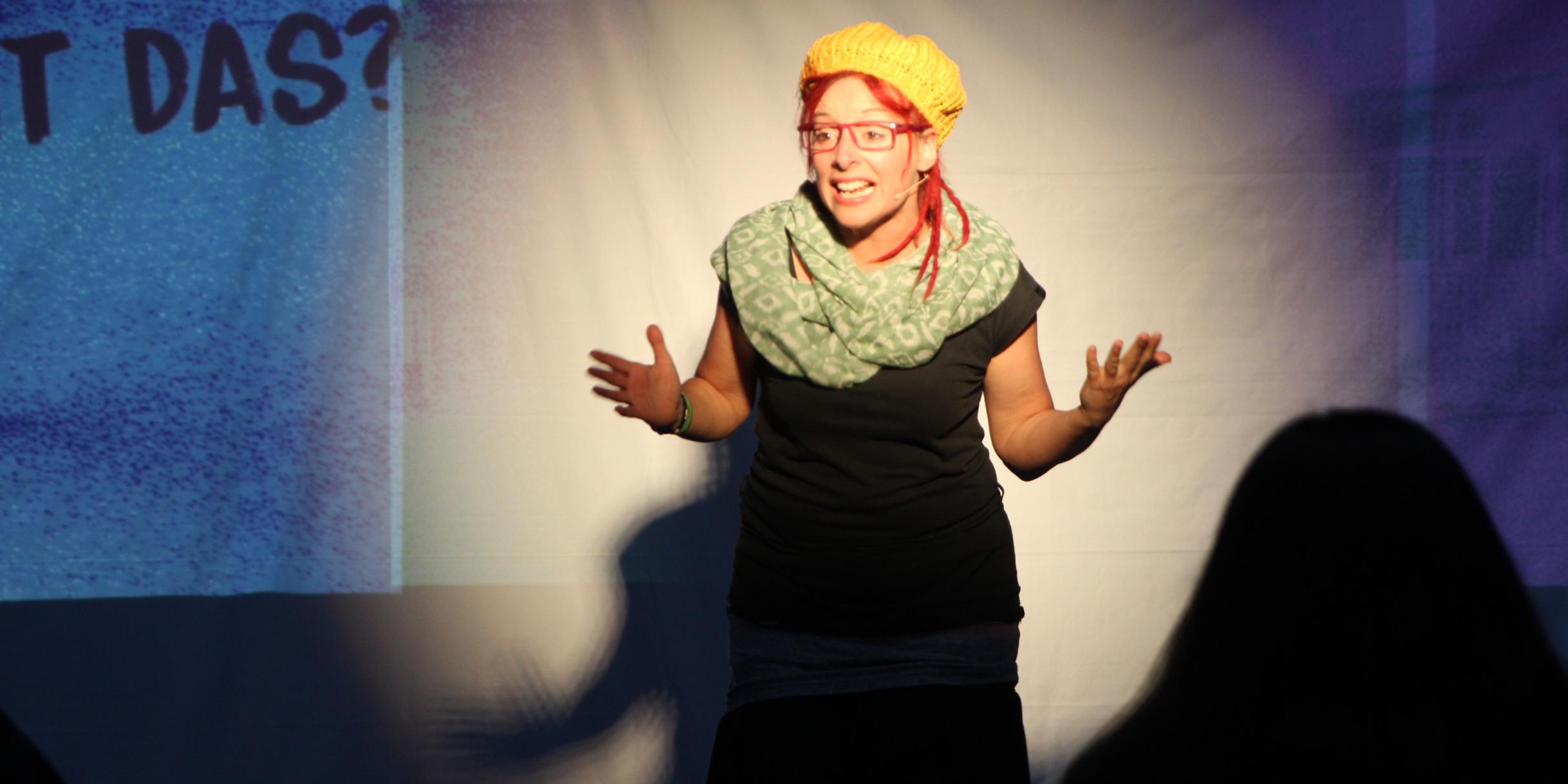 Lulu eine der Figuren des Stückes (c) Veranstalter Lulu eine der Figuren des Stückes
