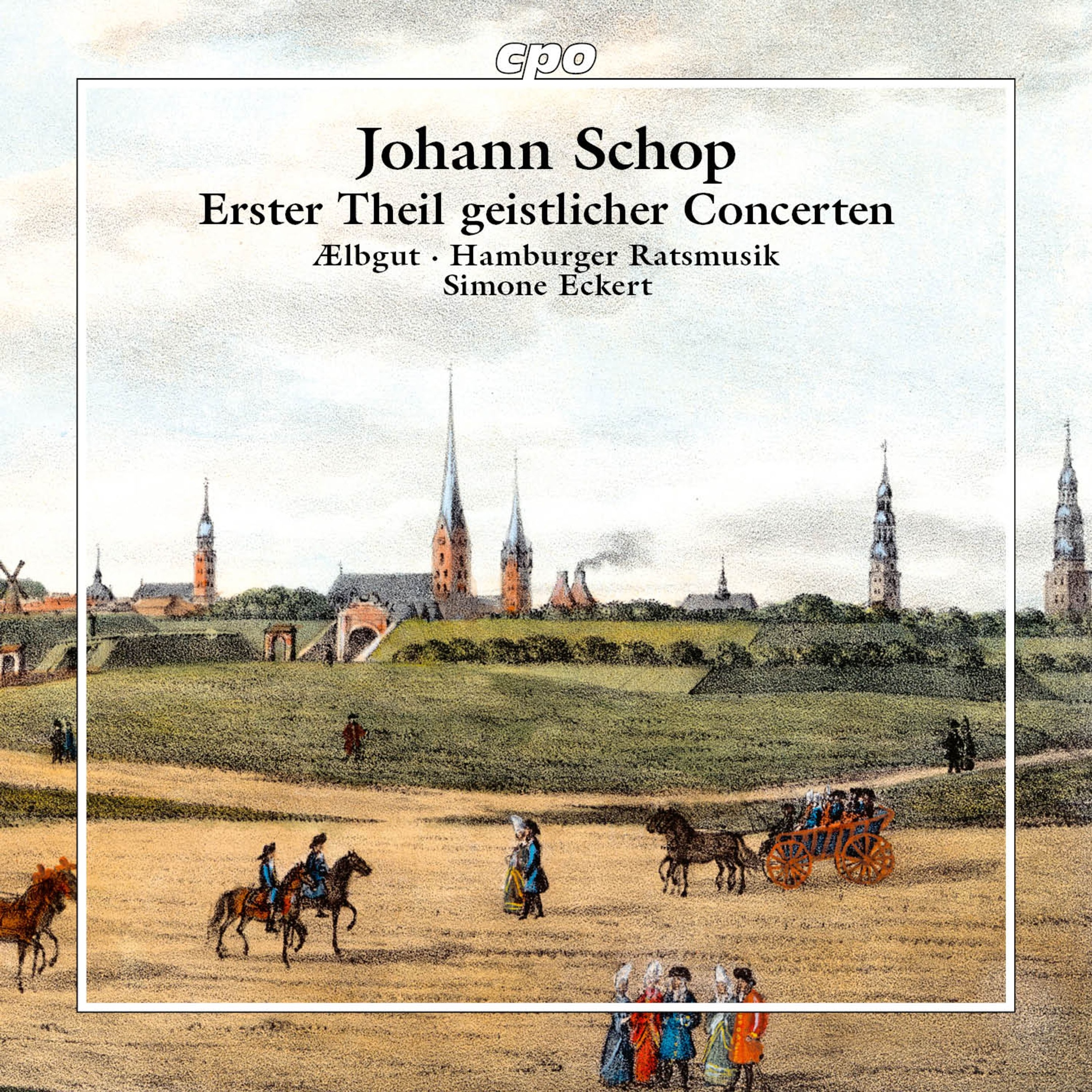 CD-Cover: Johann Schop, Erster Theil geistlicher Concerten