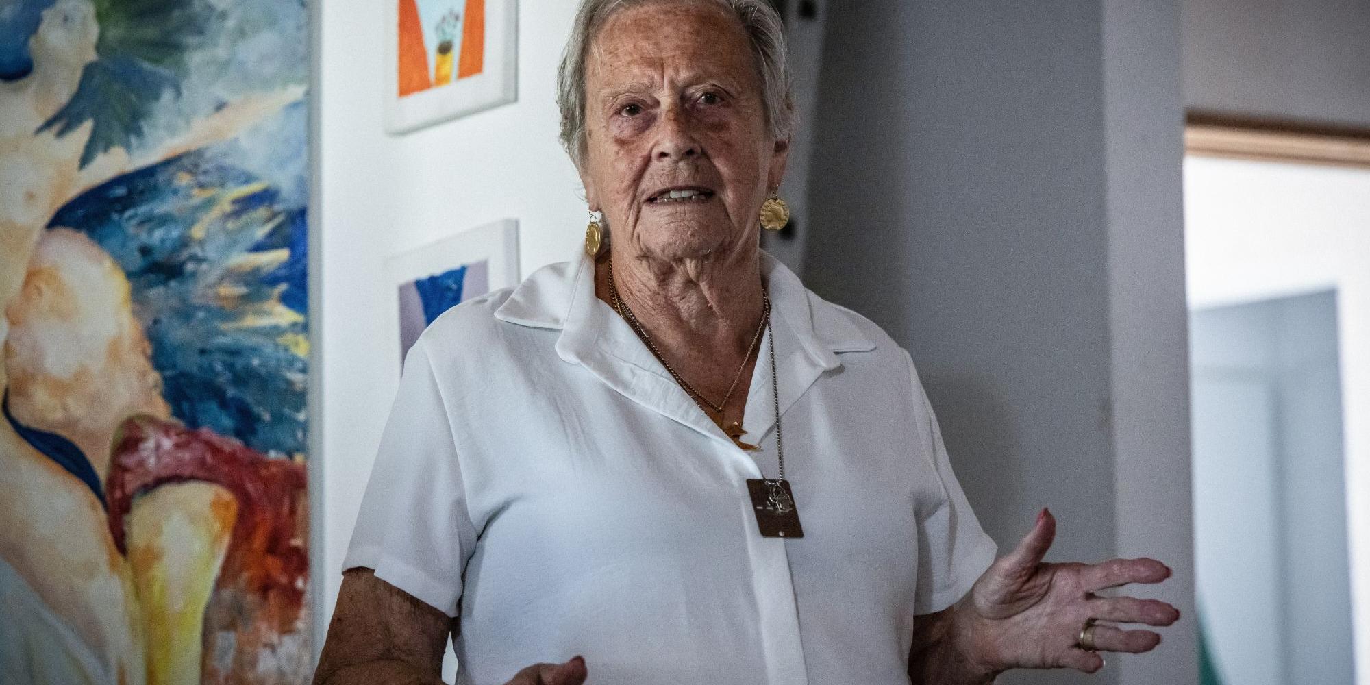 Die israelische Friedensaktivistin Roni Keidar hält an ihrem Ruf nach einer anderen Lösung als Gewalt für den israelisch-palästinensischen Konflikt fest.