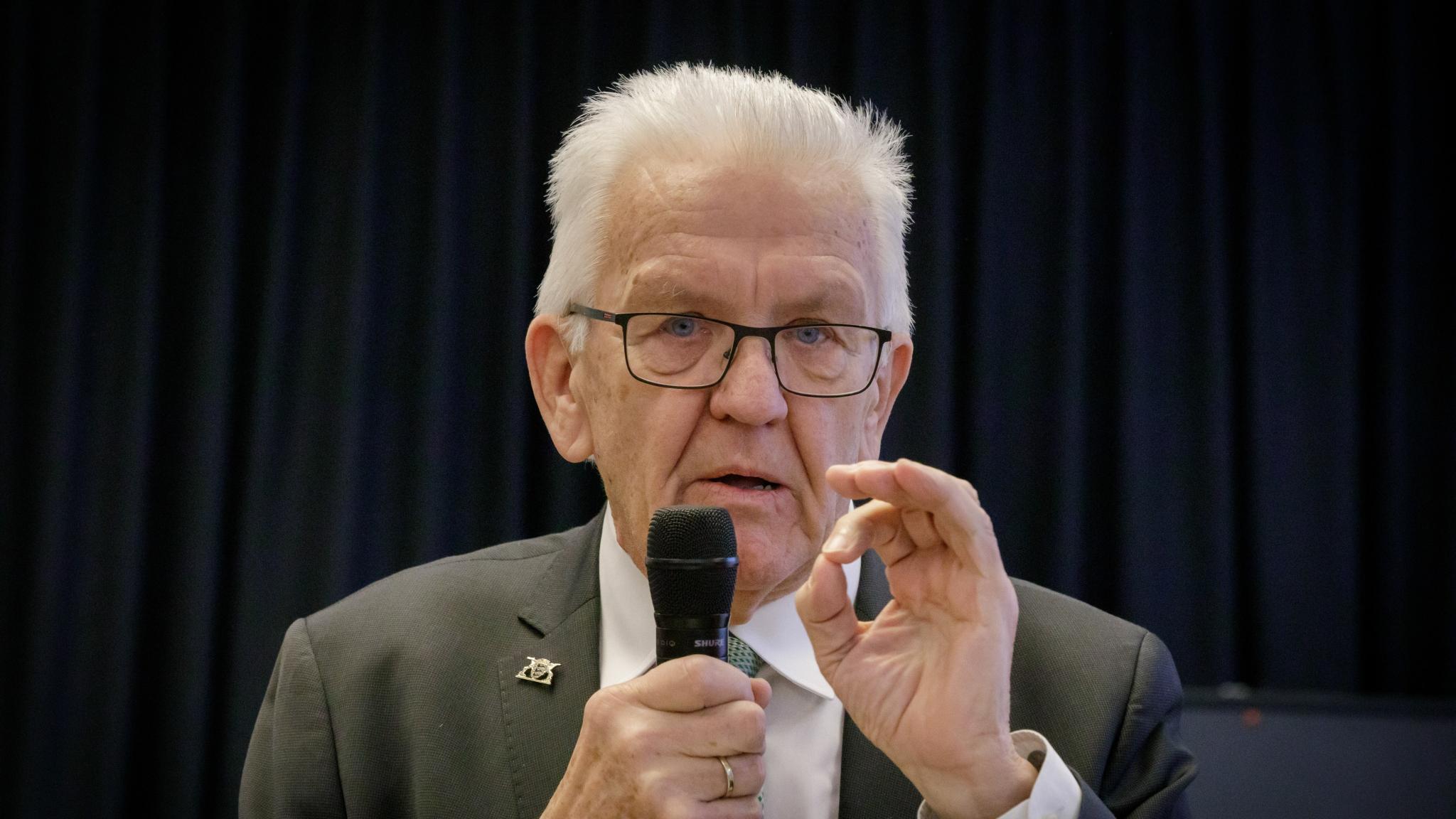 Ministerpräsident Winfried Kretschmann