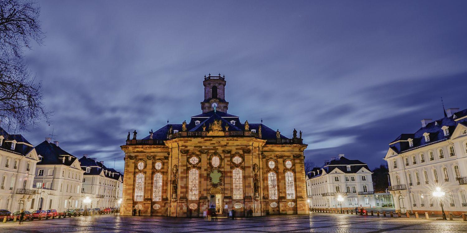 Außenansicht der Ludwigskirche