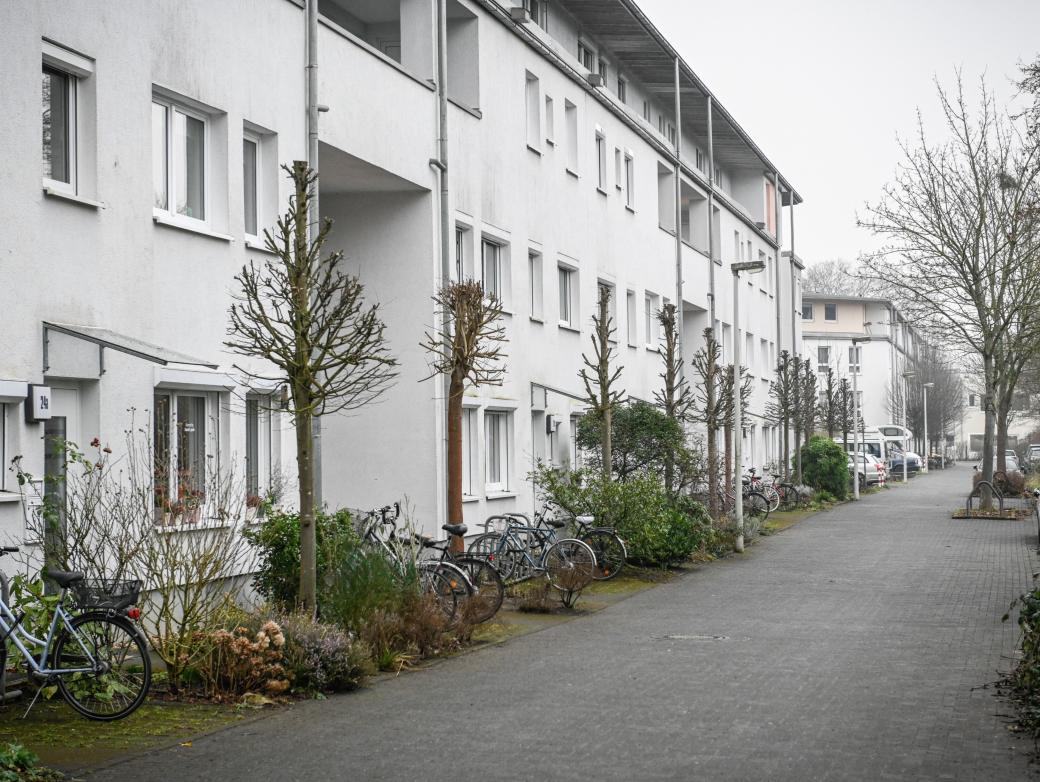 Ein Haus mit mehreren Wohnungen