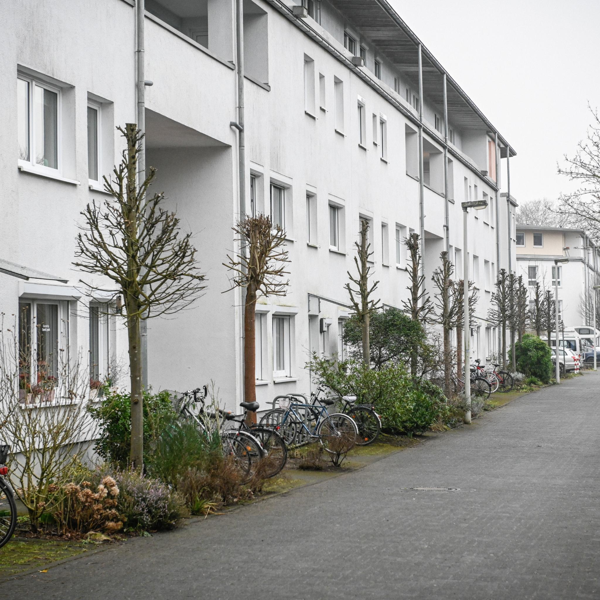 Ein Haus mit mehreren Wohnungen