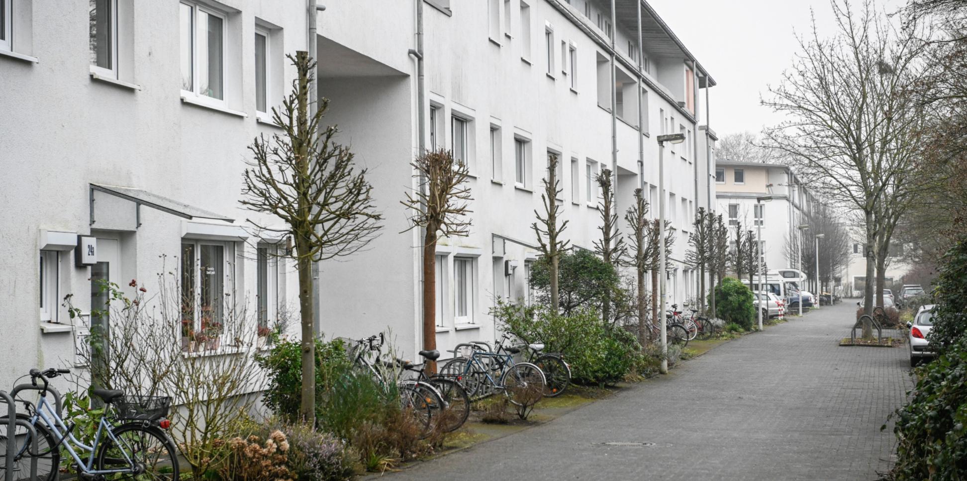 Ein Haus mit mehreren Wohnungen