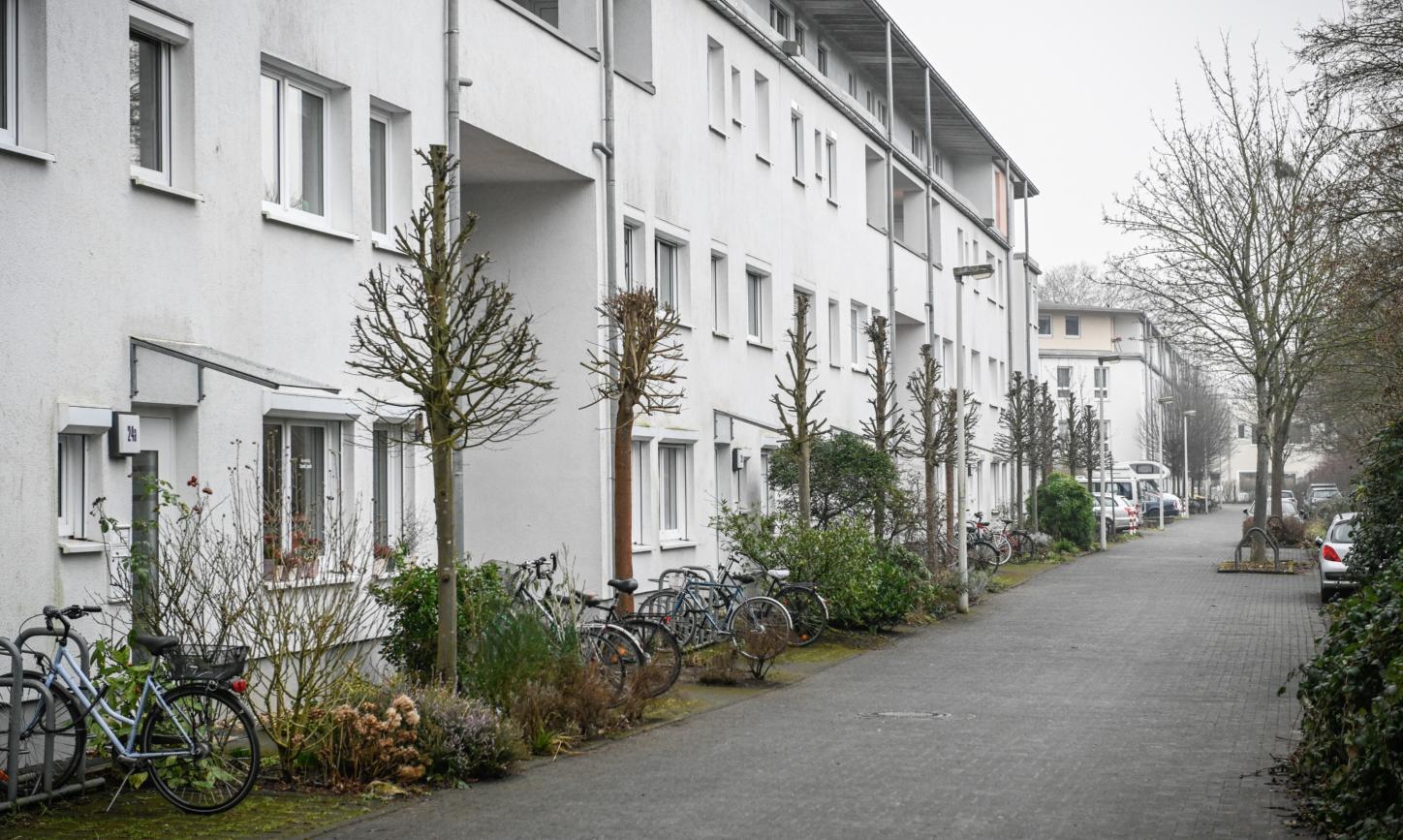 Ein Haus mit mehreren Wohnungen