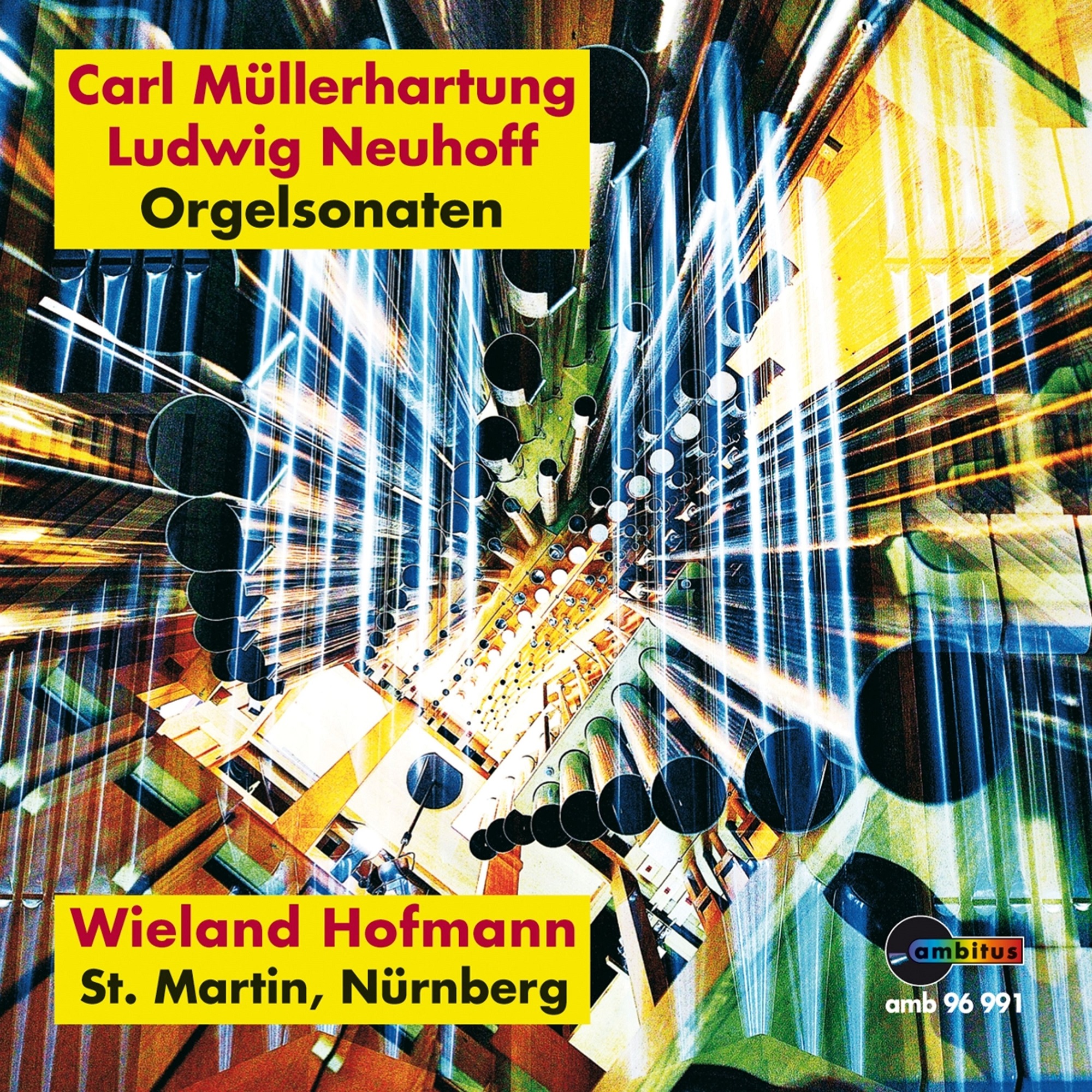 CD-Cover: Orgelsonaten