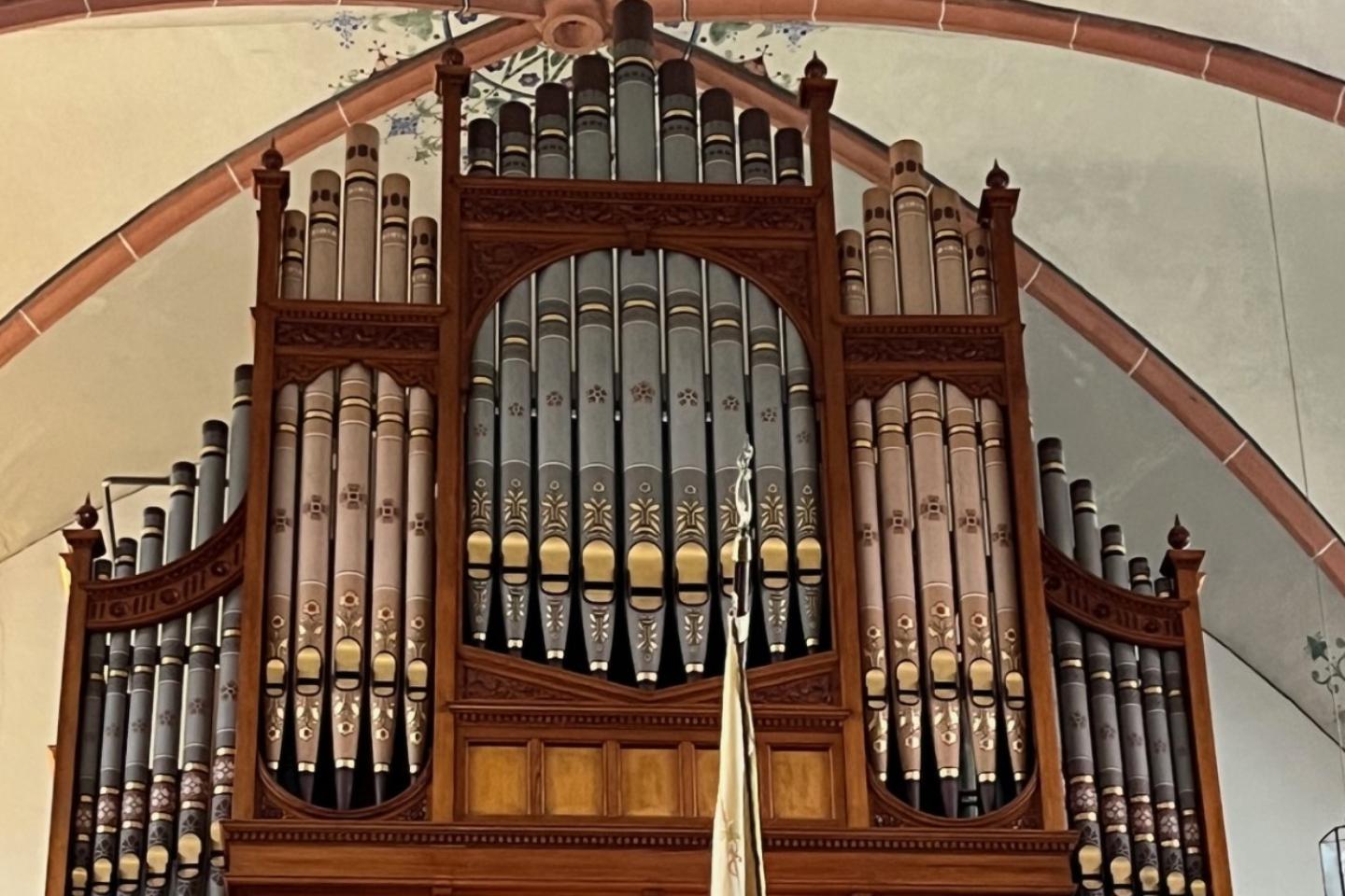 Die Orgel in Kordel.