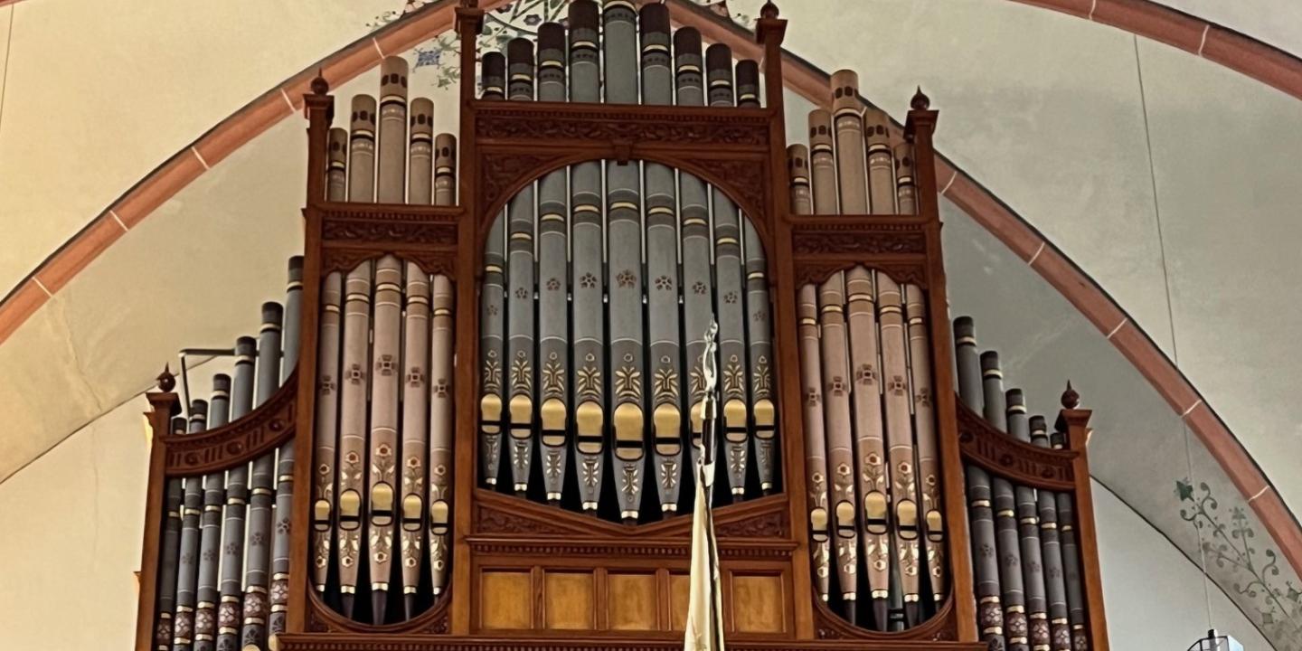 Die Orgel in Kordel.