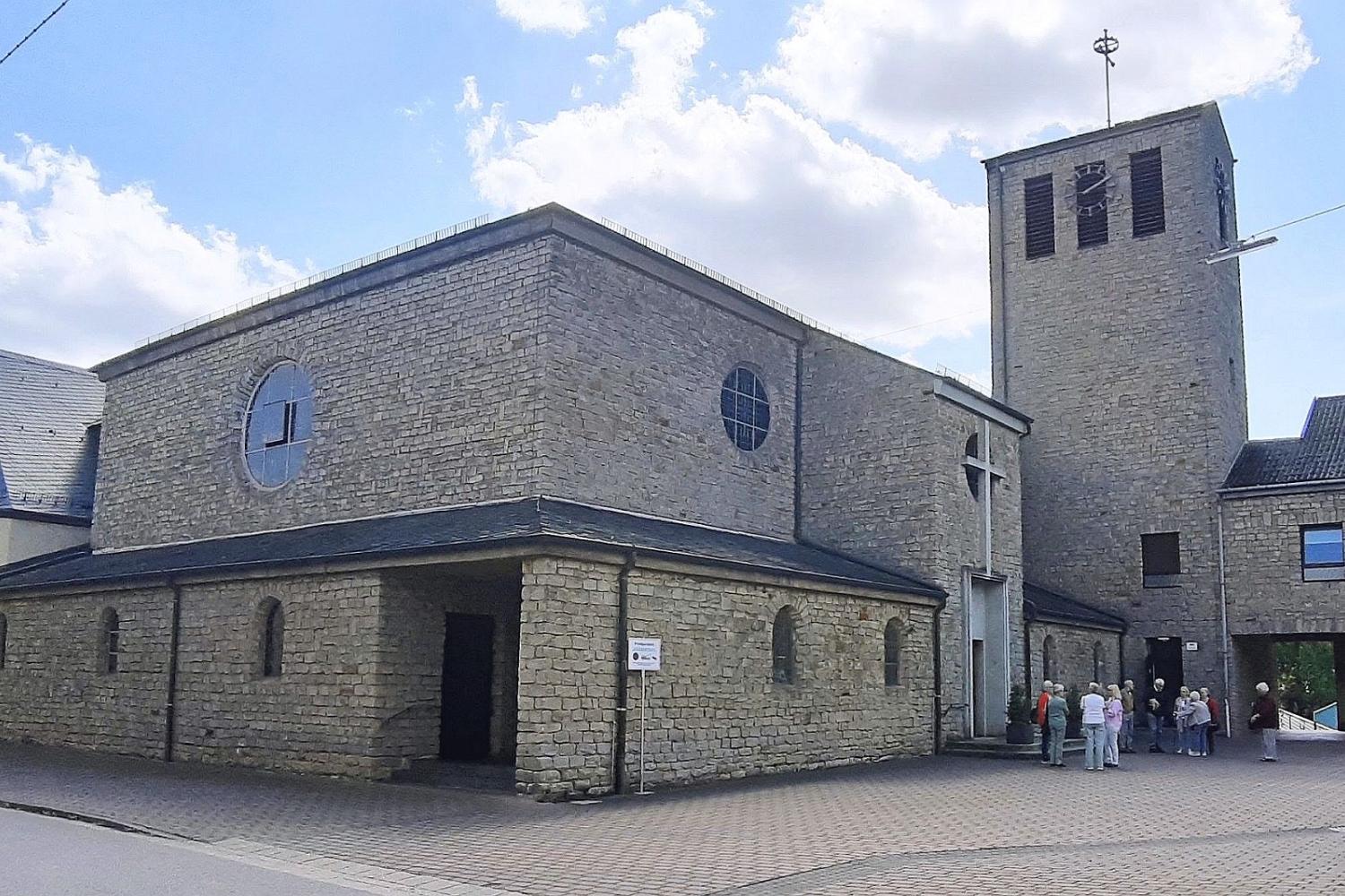 Außenansicht des Gotteshauses in Brotdorf