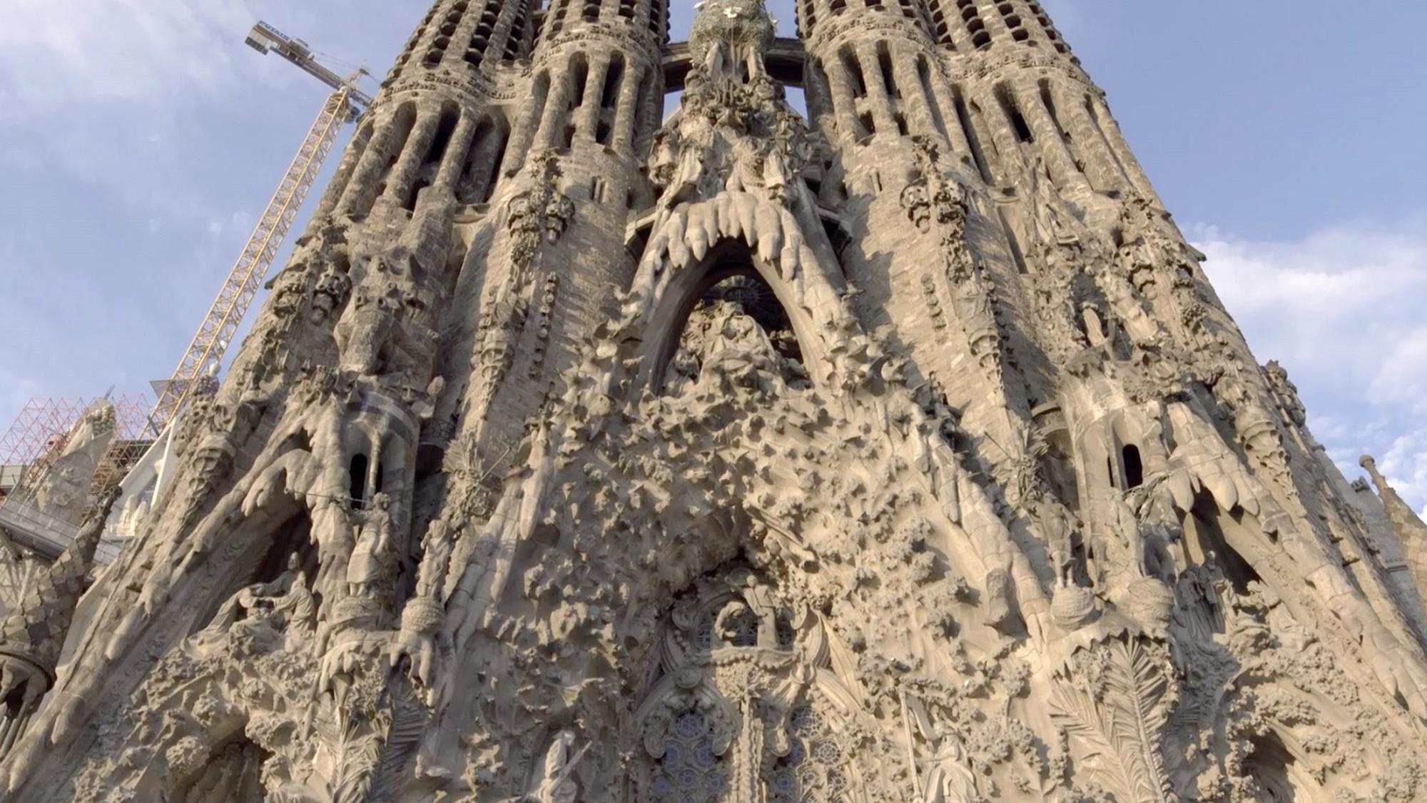 Außenaufnahme der Sagrada Família