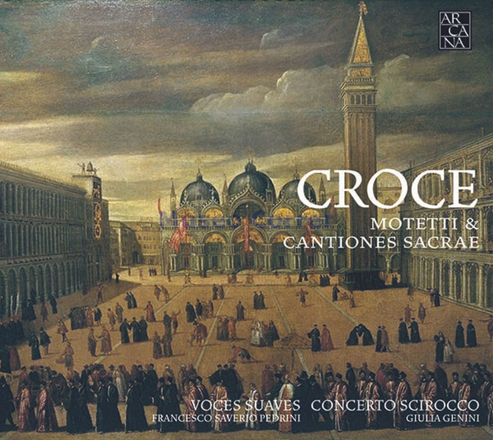 CD-Cover: Croce, Motetti a otto voci Libro I