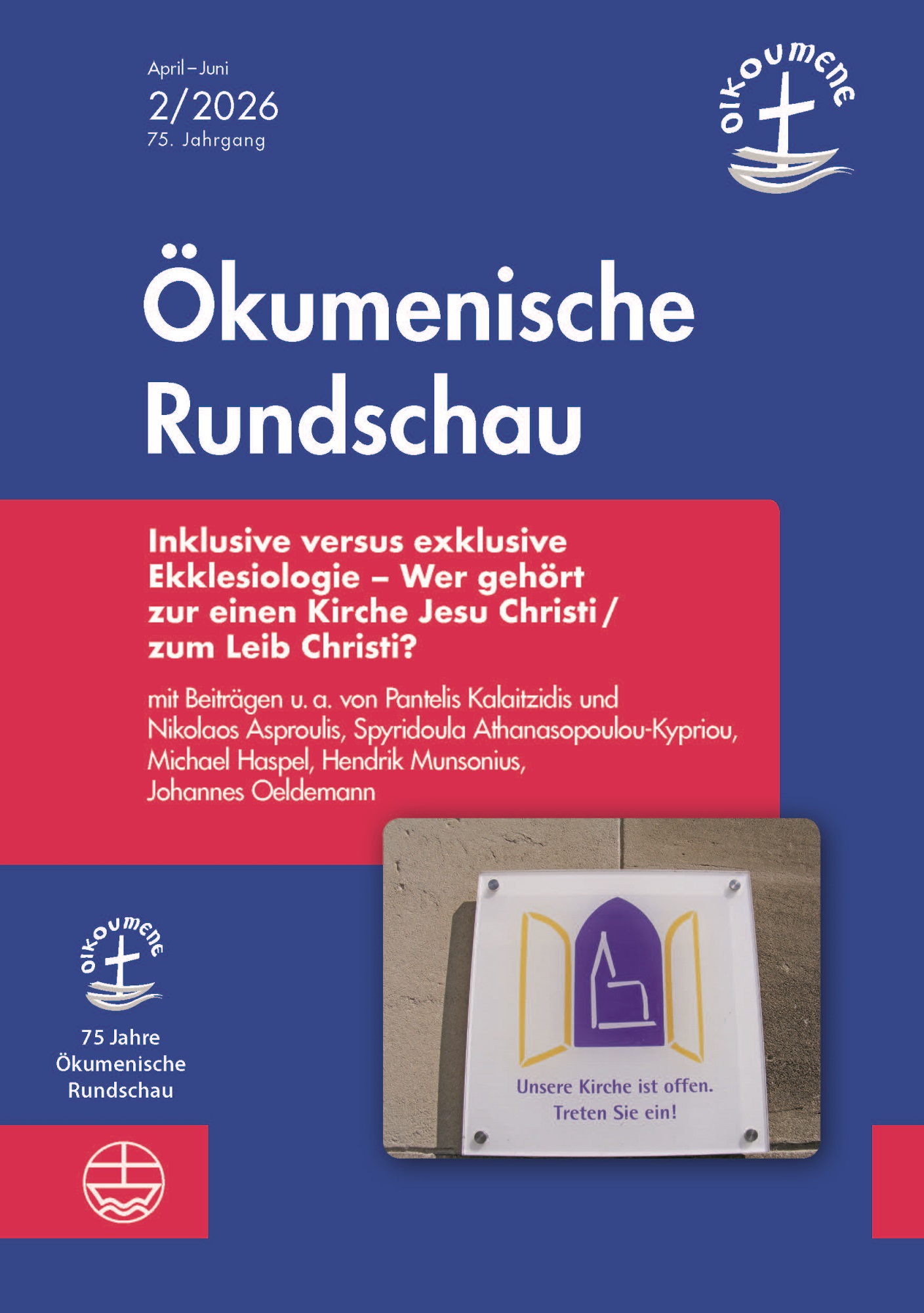 Buch-Cover: Ökumenische Rundschau