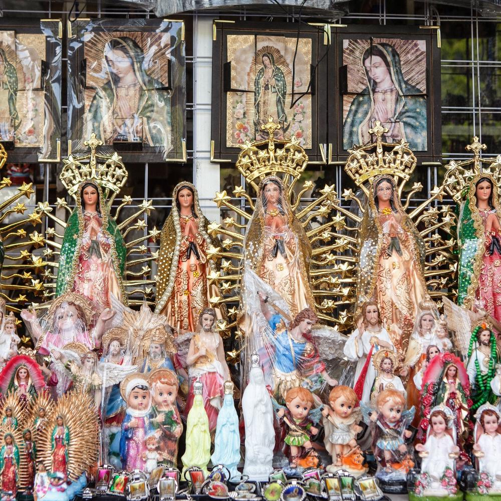Gastgeber Mexiko hat die „Virgen de Guadalupe“ als Nationalpatronin.