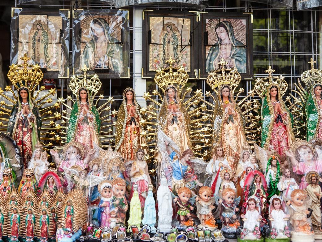 Gastgeber Mexiko hat die „Virgen de Guadalupe“ als Nationalpatronin.