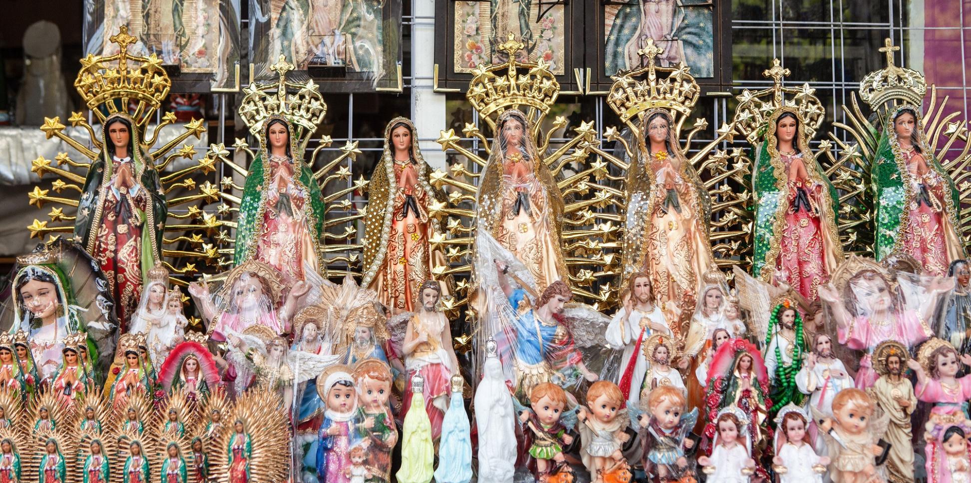 Gastgeber Mexiko hat die „Virgen de Guadalupe“ als Nationalpatronin.