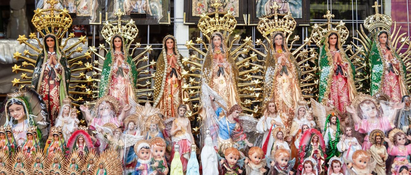 Gastgeber Mexiko hat die „Virgen de Guadalupe“ als Nationalpatronin.