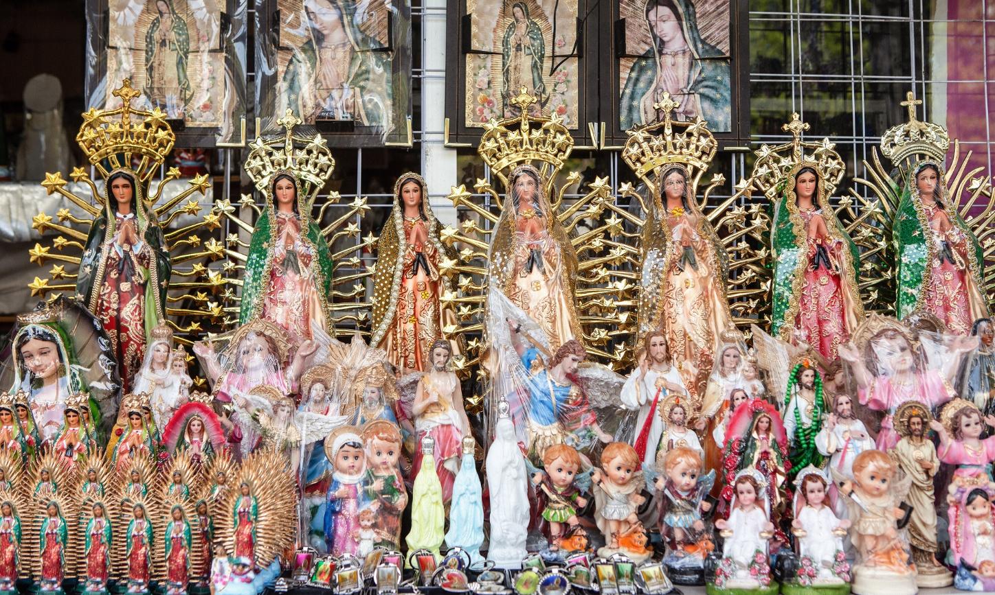 Gastgeber Mexiko hat die „Virgen de Guadalupe“ als Nationalpatronin.