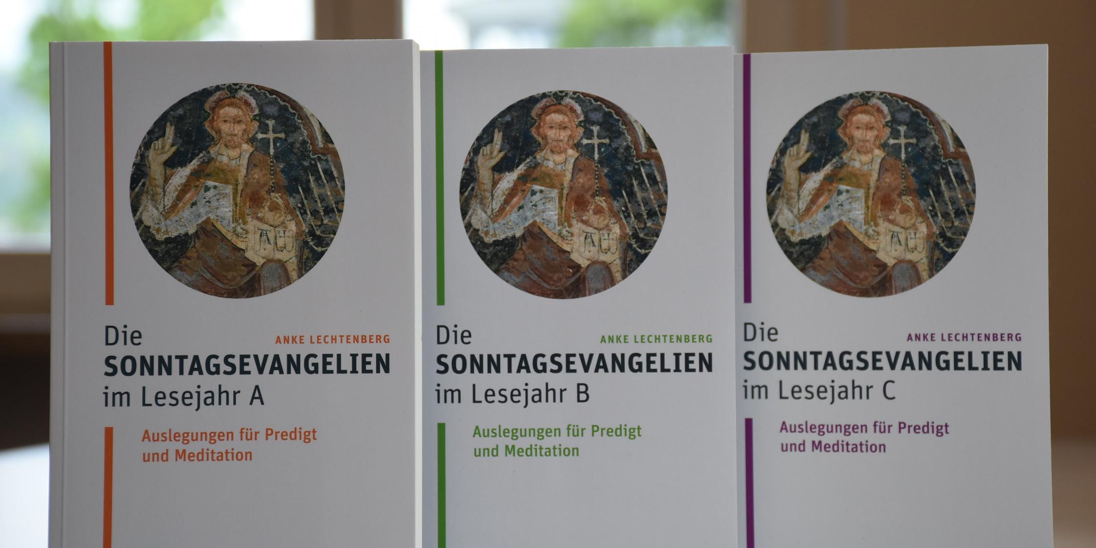 Die Reihe über die Sonntagsevangelien ist im Verlag Friedrich Pustet erschienen. Die einzelnen Bände kosten jeweils 18 Euro. (c) Sarah Schött Die Reihe über die Sonntagsevangelien ist im Verlag Friedrich Pustet erschienen. Die einzelnen Bände kosten jeweils 18 Euro.